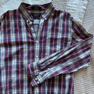Men’s Nordstrom Plaid Button Up Shirt